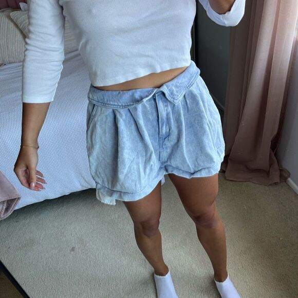 Mini Jean Skirt - Picture 5 of 6